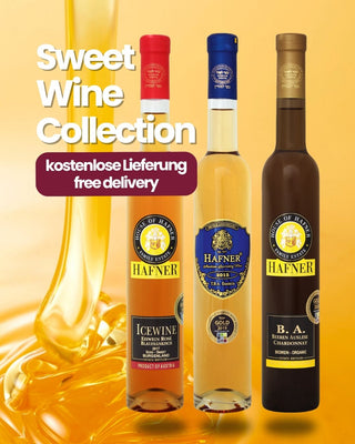 PROBIERPAKET:  3x höchstprämierte süsse Siegerweine, frei-Haus: mit über 20% Preisvorteil)