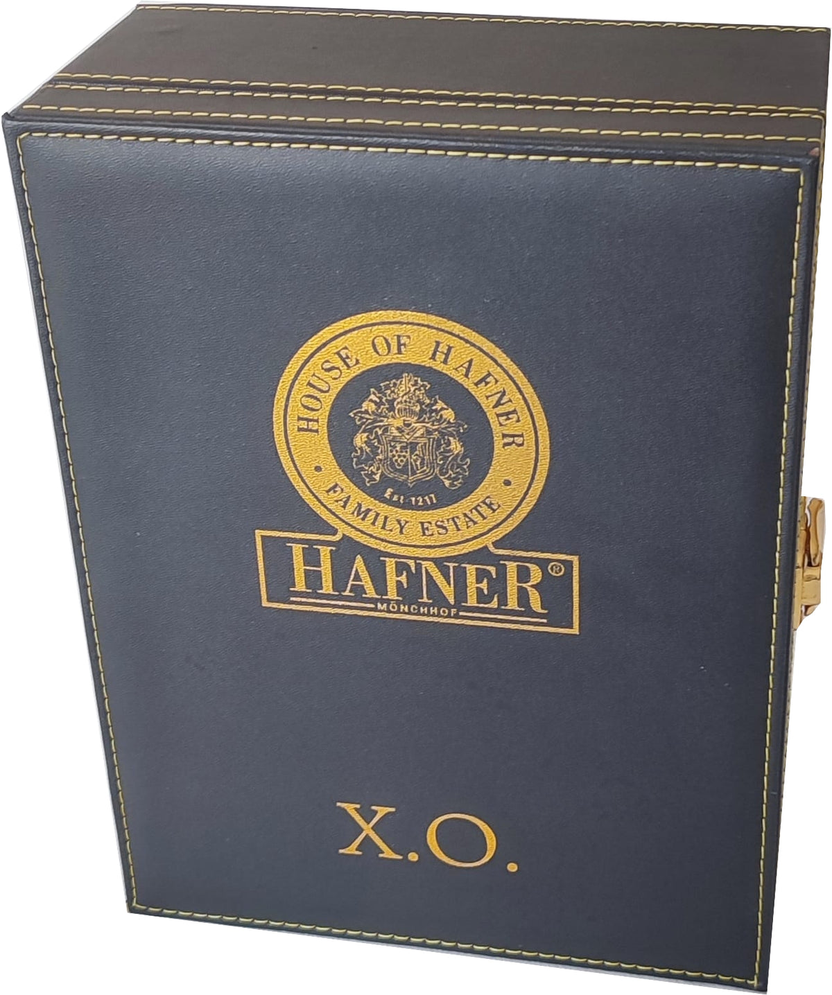 Hafner Box Brandy XO – 15 Years – in Leather Gift Box (Kosher le Pessach) – HAFNER ...