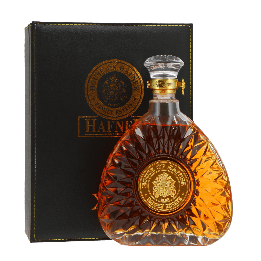 Hafner Box Brandy XO – 15 Years – in Leather Gift Box (Kosher le Pessach) – HAFNER ...